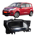  Maçaneta Interna Dianteiro Direito Citroen C3 Picasso 2014 Preto Dianteira