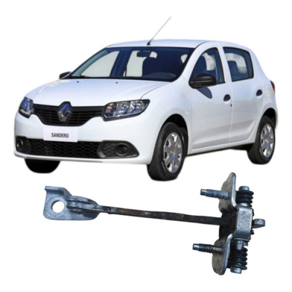 Limitador Porta Dianteira Esquerda Renault Sandero 2017