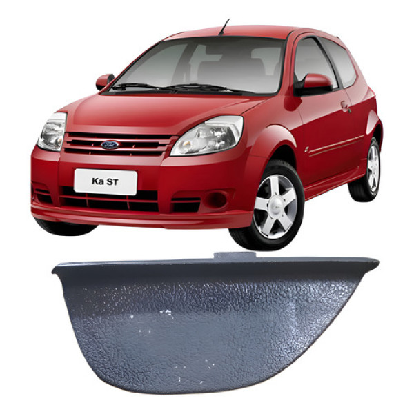 Acabamento Lado Direito Painel Ford Ka 2009 2010 2011 2012 Preto