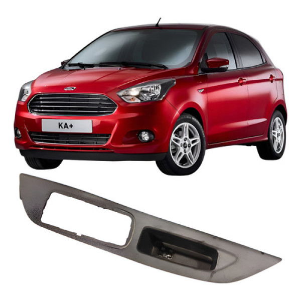 Moldura Puxador Porta Dianteira Direito Ford Ka 2017-2020  Preto