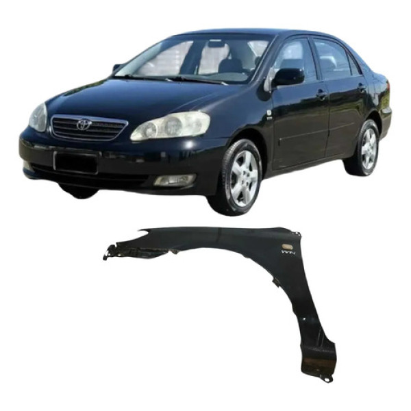 Paralama Dianteiro Esquerdo Toyota Corolla 2004 Original