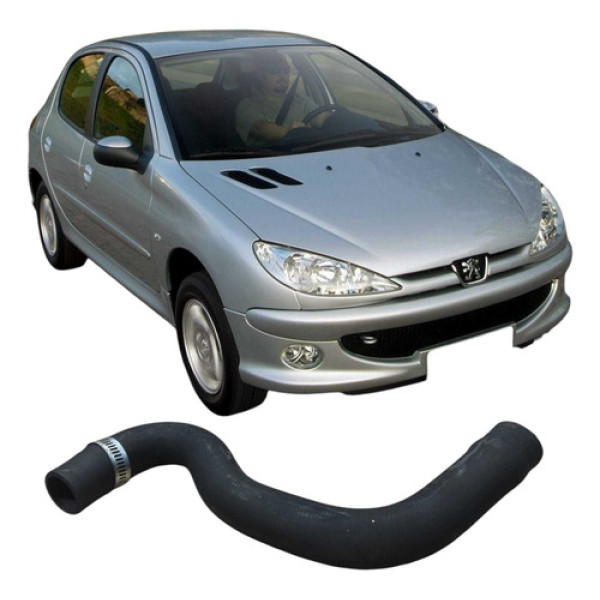 Mangueira Radiador Peugeot 206 2008 1.4 4p Sensation