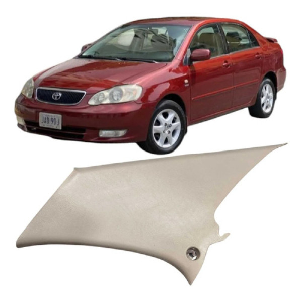 Acabamento Lateral Traseiro Direito Toyota Corolla 2003-2008 Nude