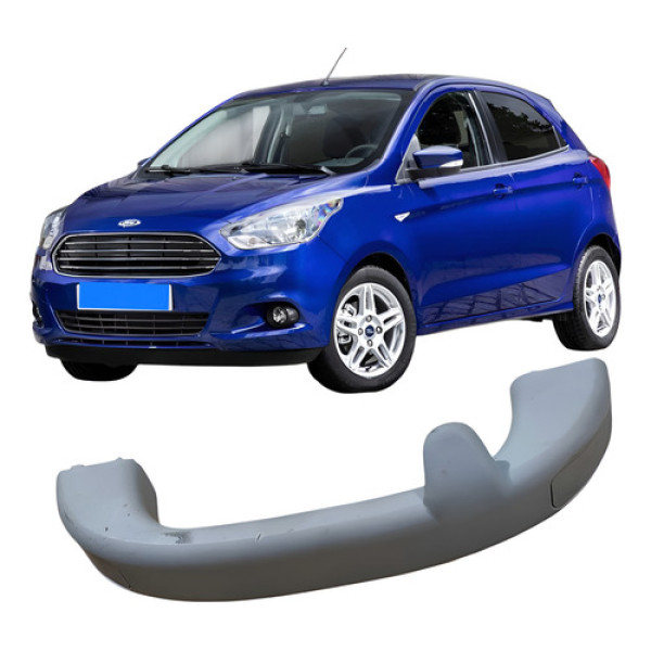 Alça Teto Pegador Mão Dianteiro Ford Ka 2018 Creme Creme