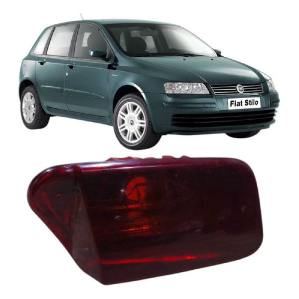 Lanterna Traseira Direita Fiat Stilo 2003 46786566 Direito/passageiro Vermelho
