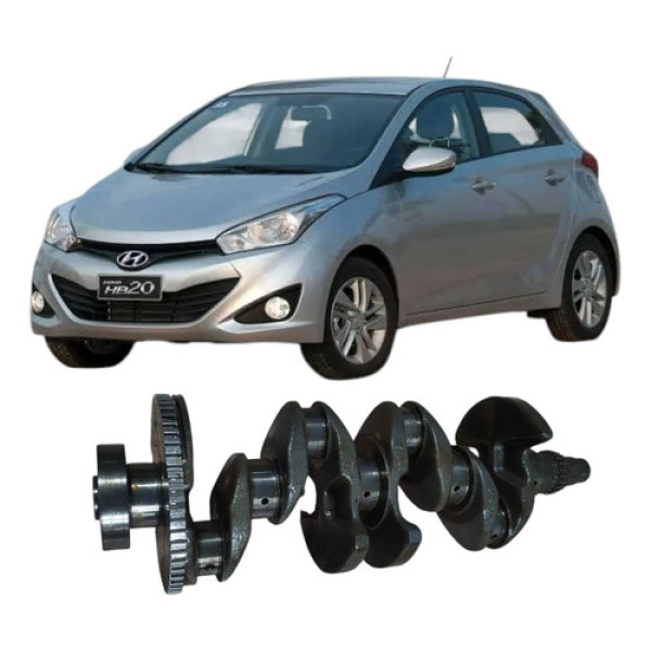 Virabrequim Motor Hyundai Hb20 2013 1.6 Original 
