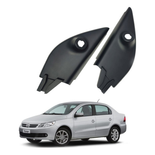 Moldura Esquerda Interna Retrovisor Manual Voyage Gol 09/23