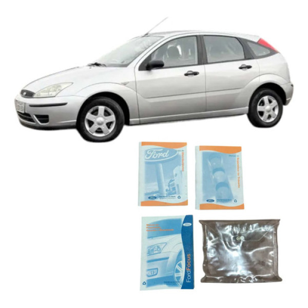  Manual Proprietário Ford Focus 1.6 2007 Original