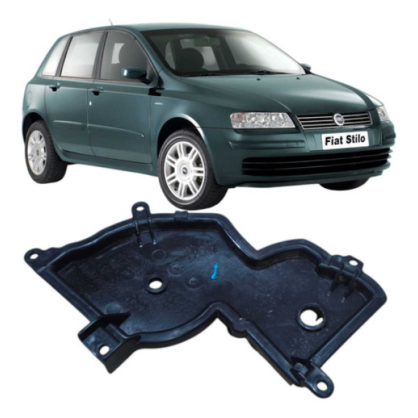 Acabamento Suporte Palheta Ar Ac Stilo 1.8 2003 Preto
