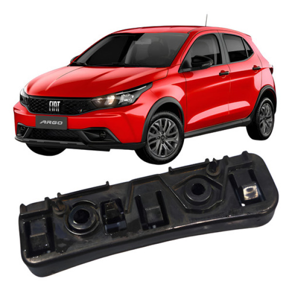 Guia Para-choque Dianteiro Direito Fiat Argo 2023 12643067