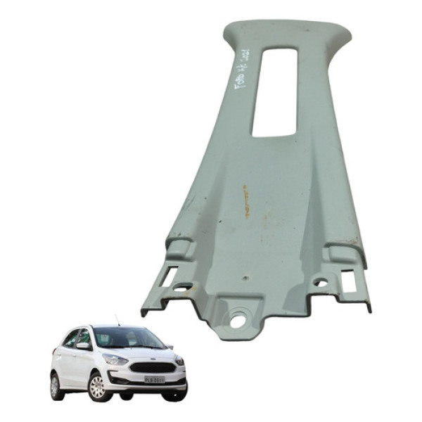 Moldura Acabamento Coluna Esquerda Ford Ka 2014 A 2021