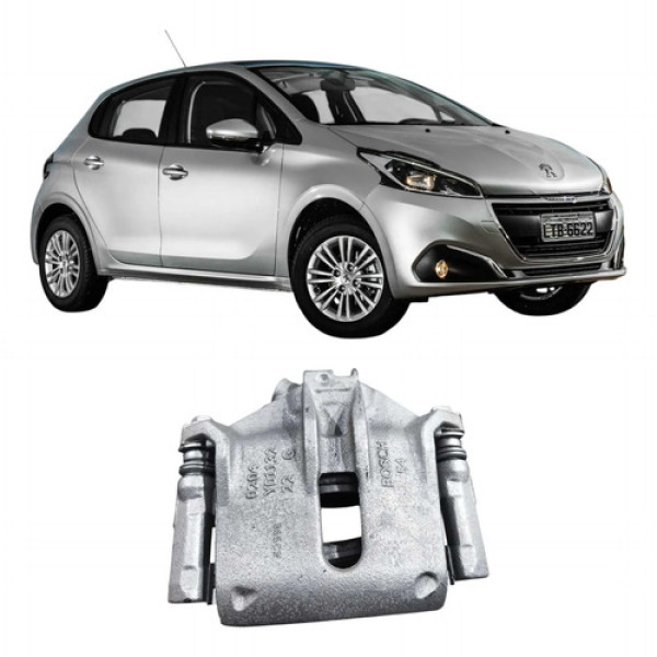 Pinça Freio Dianteira Direita Peugeot 208 1.2 3c 2017 