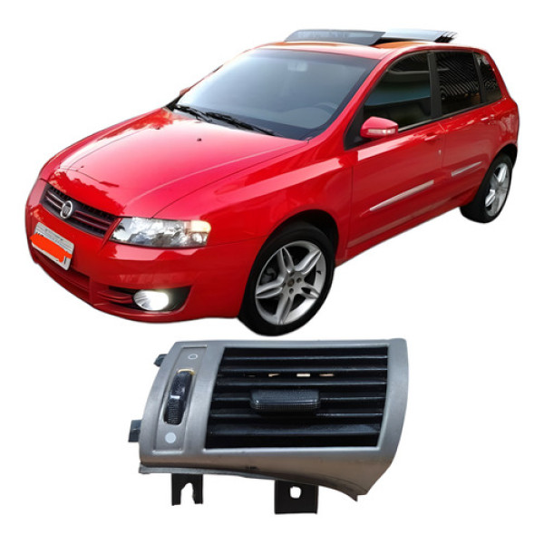 Difusor Saída Ar Condicionado Esquerdo Stilo 2009 1001597350