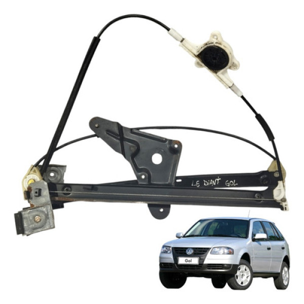 Maquina Vidro Eletrica Dianteiro Esquerdo Gol G4 4p