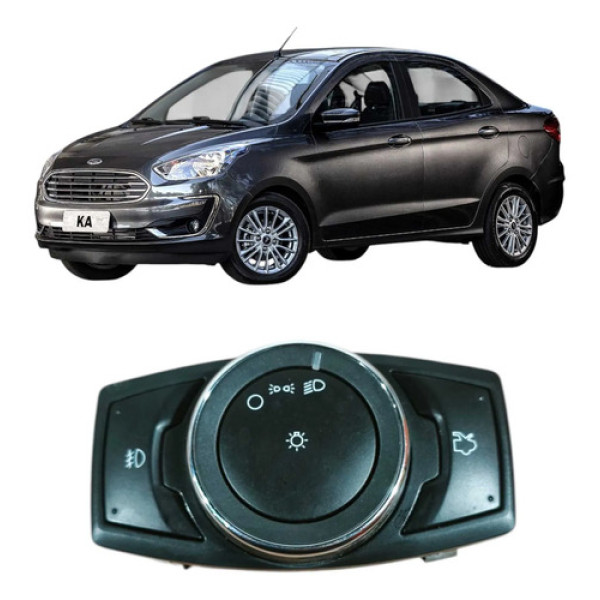 Botao Chave Luz Farol Ford Ka 2020 1.0 3c E3b513a024