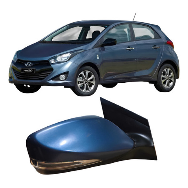 Retrovisor Externo Eletrico Direito Hyundai Hb20 2017