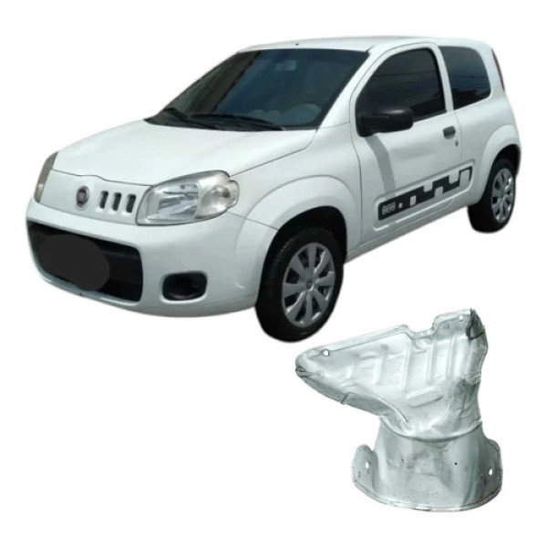 Defletor Coletor Escape Fiat Uno 2014 65200226 Original