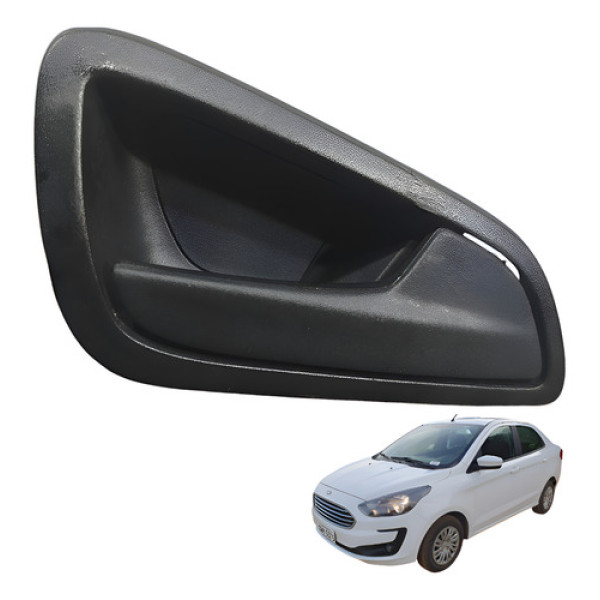 Maçaneta Interna Ford Ka 2015 2016 2017 2018 2019 2020. Preto Dianteira
