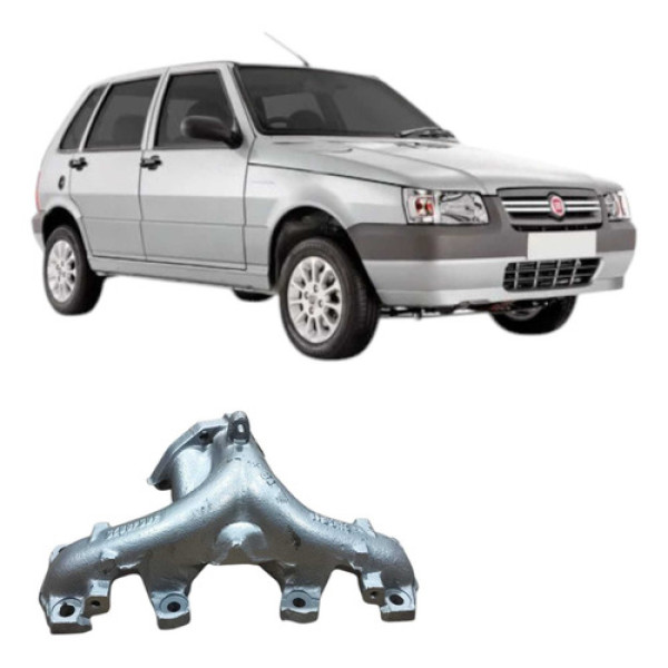 Coletor Escape Fiat Uno Mille 2004 1.0 784137821
