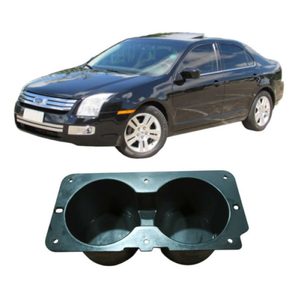 Porta Copos Console Central Ford Fusion 2006 1093040aa Preto