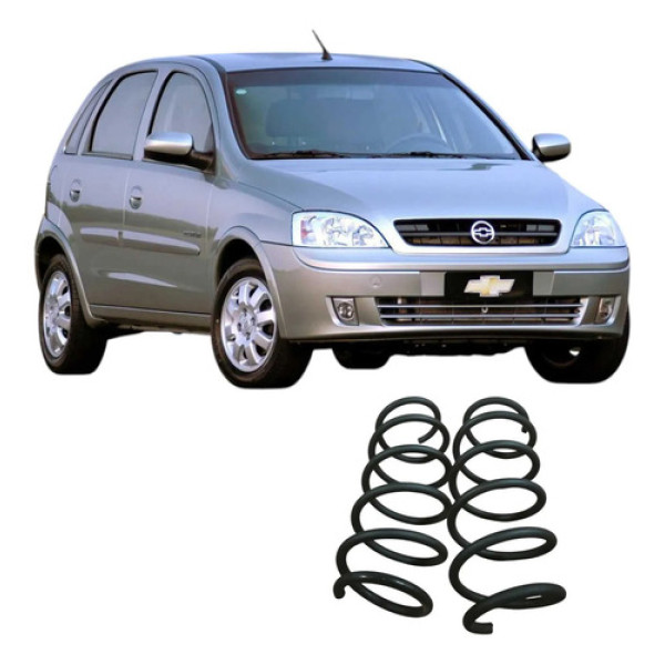 Par Molas Suspensão Dianteira  Chevrolet Corsa 2006