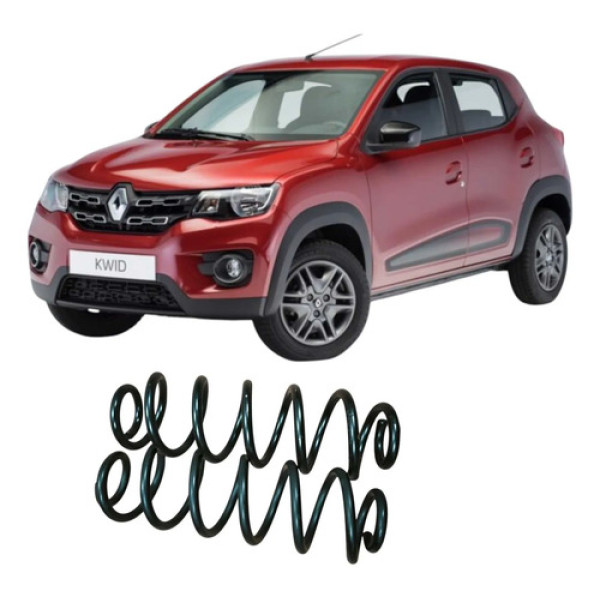  Par Mola Traseira Renault Kwid 1.0 3c 2019 Original