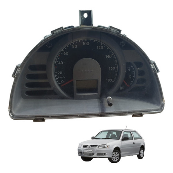Painel Instrumento Vw Gol G4 2009 A 2011 - Cinza Cinza