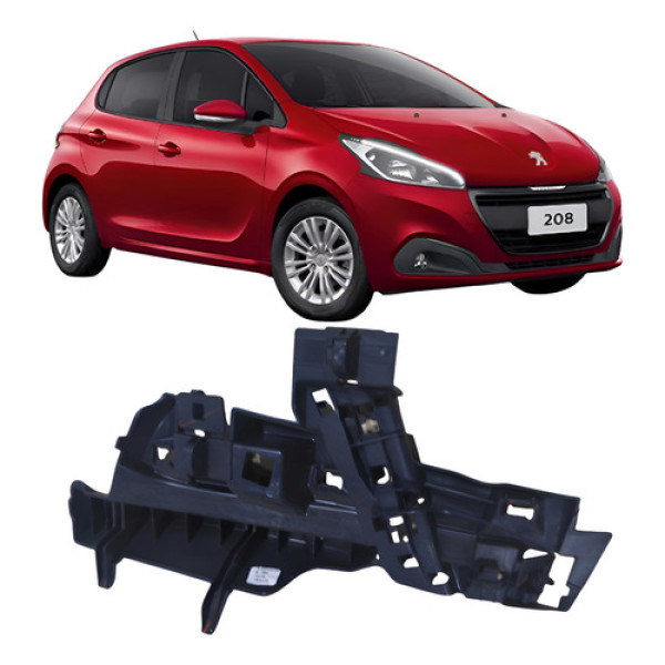 Guia Suporte Para-choque Traseiro Direito Peugeot 208 2019