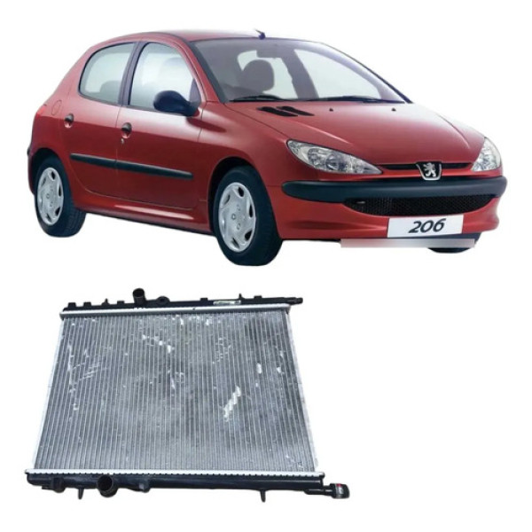 Radiador Agua Peugeot 206 207 Sensat 1.4  2008
