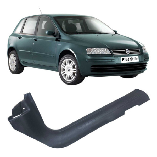 Soleira Direito Dianteiro Fiat Stilo 2003 735276792 Preto