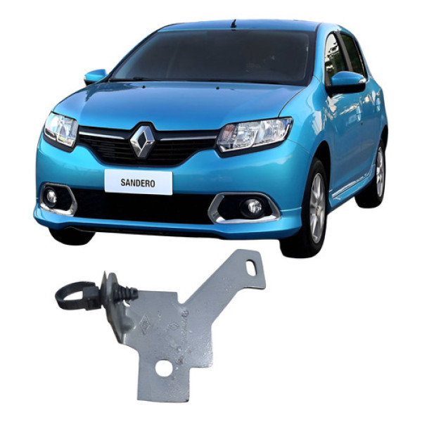 Suporte Multifuncional Renault Sandero 2017 241374923r Prata