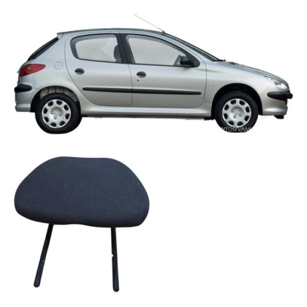 Encosto Cabeça Dianteiro Peugeot 206 207 2008 1.4 Preto