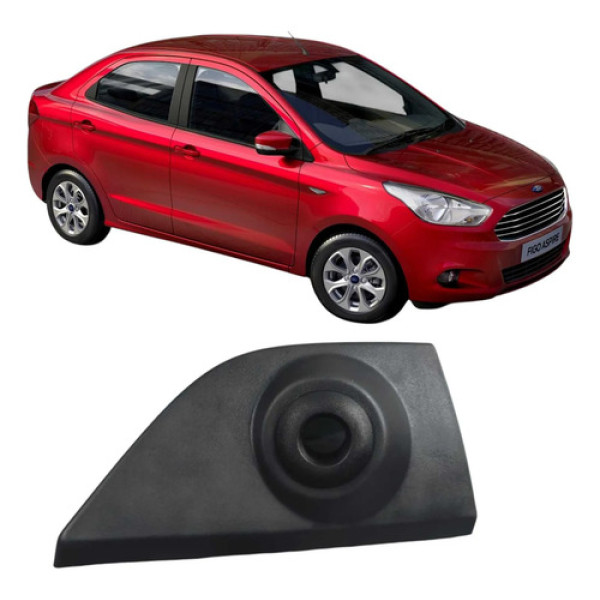 Acabamento Retrovisor Esquerdo Ford Ka 1.0 3c 2018 E3b5a2340 Preto