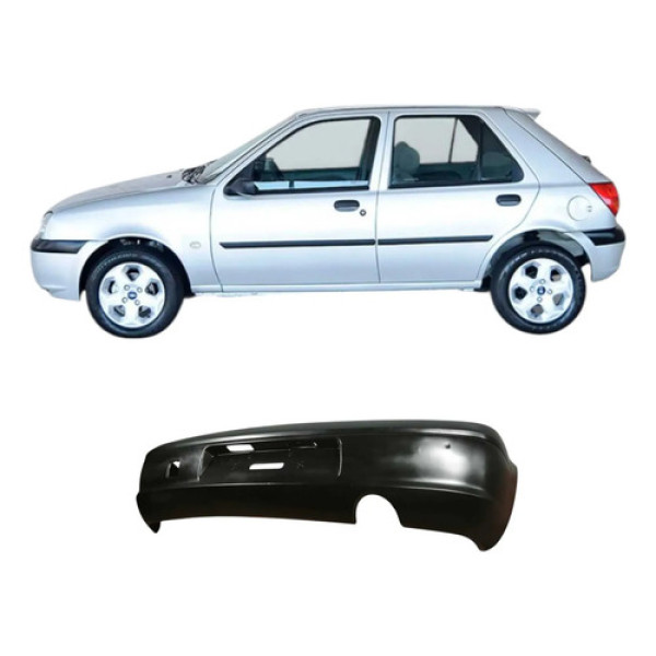 Parachoque Traseiro Fiesta 1996 1997 1998 A 2000 Original