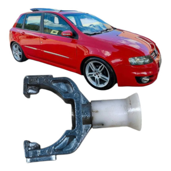 Cavalete Trava Maçaneta Traseiro Esquerdo Fiat Stilo 2009 Cinza Traseira