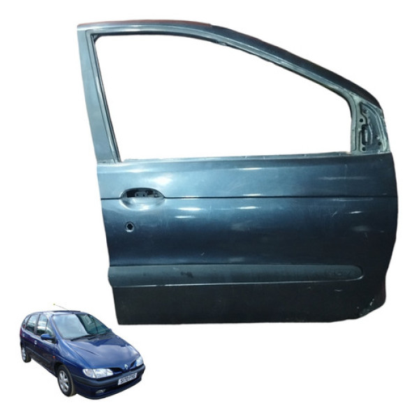 Porta Dianteira Direita Renault Scenic 4 Portas  1999 A 2011 Dianteira Direito 1