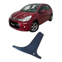 Acabamento Coluna Central Direita Citroën C3 2013 9675708077 - Preto