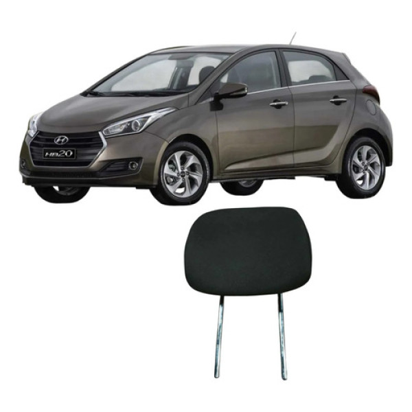 Encosto Cabeça Dianteira Hyundai Hb20 2016 1.0 3c Original Preto