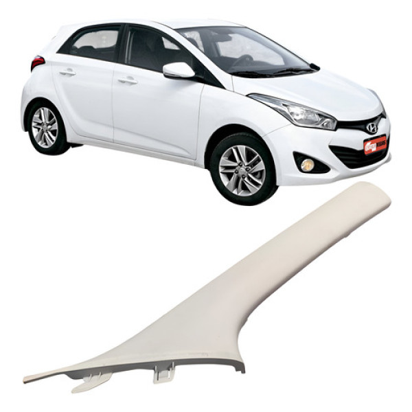 Coluna Dianteiro Direito Hyundai Hb20 1.0 3c 2018-2021  Branco