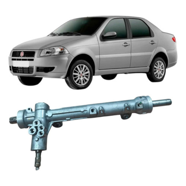 Caixa Direção Hidráulica Fiat Siena 2013 1.0 Oiriginal