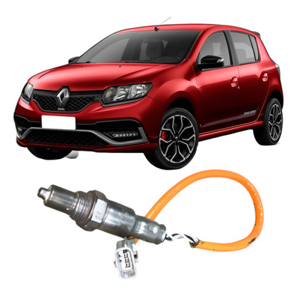 Sonda Lambda Pré/pós Renault Logan 1.0 12v 2017 Em Diante