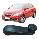 Manivela Vidro Traseira Esquerda Gm Onix 2014  96301568 Preto
