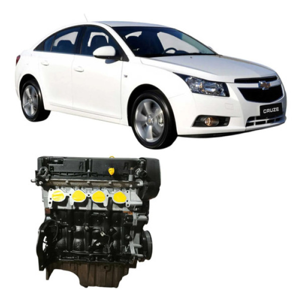 Motor Parcial Gm Cruze Tracker 1.8 16v 144cv 2012-2014 Aut 