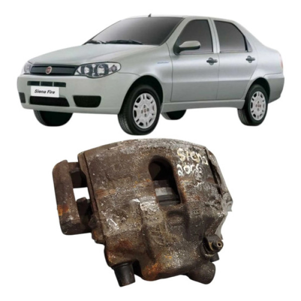 Pinça Freio Cavalete  Dianteiro Direito Fiat Siena 2006 2007