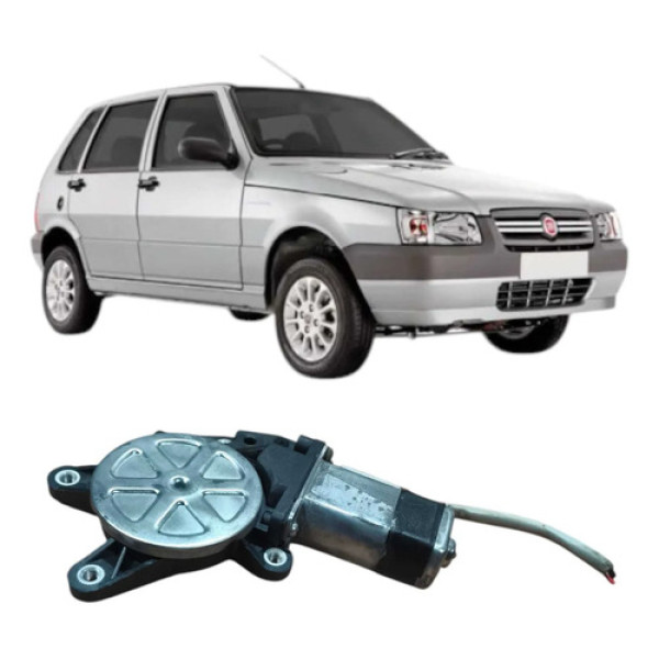 Motor Maquina Vidro Dianteiro Direito Fiat Uno Mille 2004