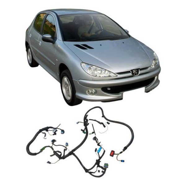 Chicote Interno Painel Peugeot 206 207 2008 1.4 Sensation