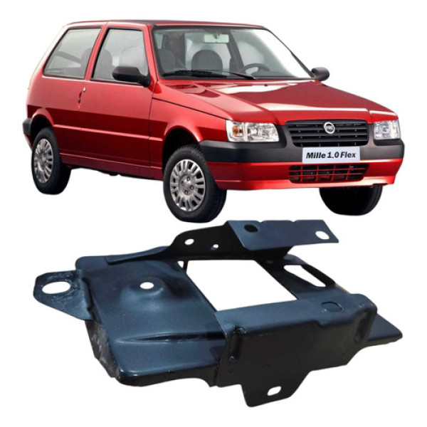 Suporte Bateria Fiat Uno Mille 1.0 2p 2006 Original Preto