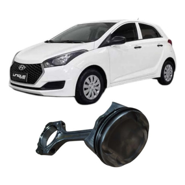 Pistão Motor Hyundai Hb20 2017 1.0 3c Original 