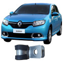 Abraçadeira Emborrachada Presilha Cabo Renault Sandero 2017 Prata