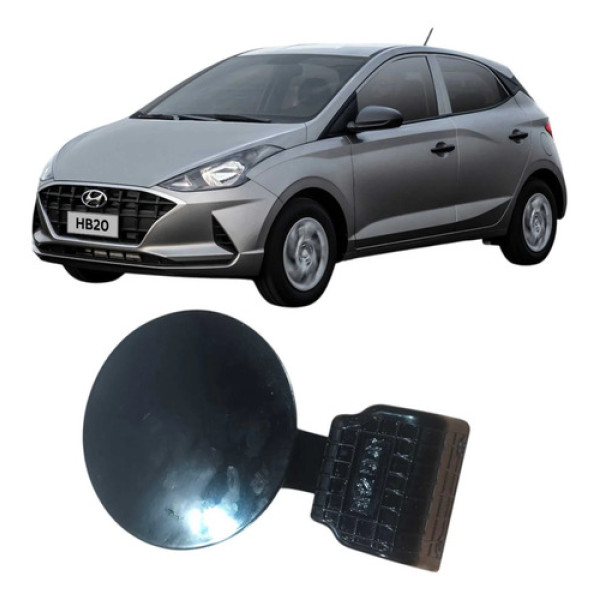 Portinhola Tanque Combustivel Hyundai Hb20 2020 69510r1000 Preto 2020